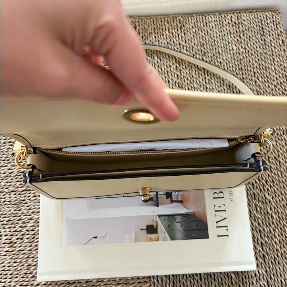 Coach Dinky Shoulder Bag in Moonlight - Picture 7 of 13